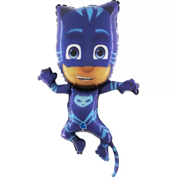 Pizsihősök Cat Boy fólia lufi 112 cm