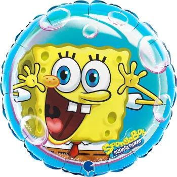 SpongyaBob Bubbles fólia lufi 46 cm
