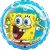 SpongyaBob Bubbles fólia lufi 46 cm