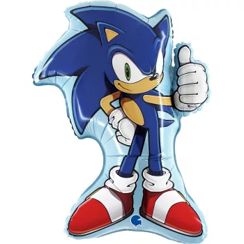 Sonic a sündisznó Larrikin fólia lufi 71 cm