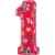 CoComelon Red 1-es szám fólia lufi 66 cm