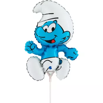 Hupikék törpikék Jokey mini fólia lufi 35 cm (WP)