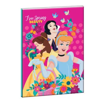 Disney Hercegnők Spring B/5 vonalas füzet 40 lapos