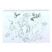 Disney Hercegnők Your World A/4 spirál vázlatfüzet 40 lapos matricával