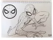 Pókember World of Webs A/4 spirál vázlatfüzet 40 lapos matricával