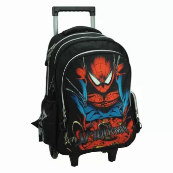 Pókember Shadow gurulós iskolatáska, táska 46 cm