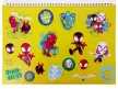 Pókember Spidey Dino-Webs A/4 spirál vázlatfüzet 40 lapos matricával