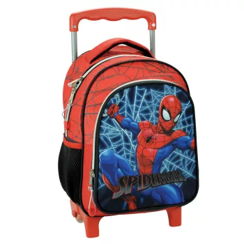 Pókember Frame gurulós ovis hátizsák, táska 30 cm
