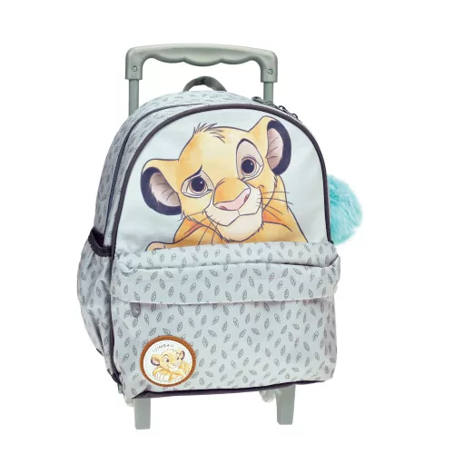 Disney Az Oroszlánkirály Cute gurulós ovis hátizsák, táska 30 cm