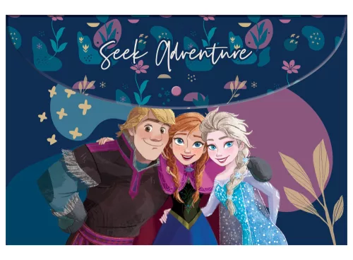 Disney Jégvarázs Seek Adventure A/4 Irattartó tasak