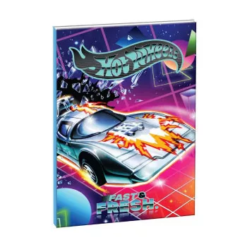 Hot Wheels Flame Runner B/5 vonalas füzet 40 lapos