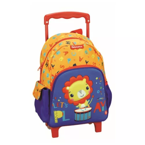 Fisher-Price Let's Play gurulós ovis hátizsák, táska 31 cm