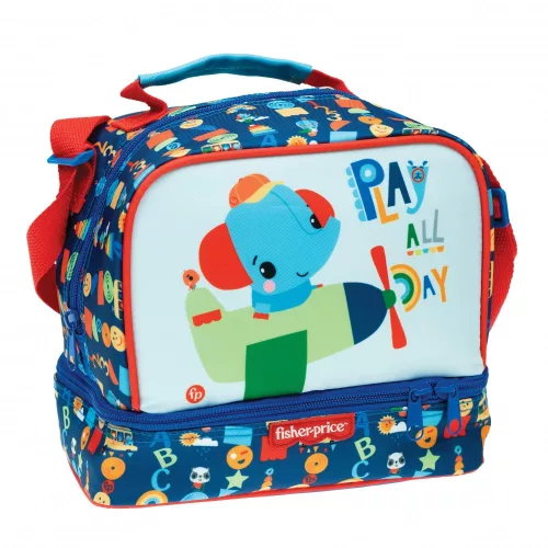 Fisher-Price Animals Play thermo uzsonnás táska 21 cm