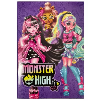 Monster High Style B/5 vonalas füzet 40 lapos