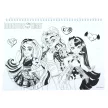 Monster High Crew A/4 spirál vázlatfüzet 40 lapos matricával