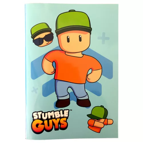 Stumble Guys Race B/5 vonalas füzet 40 lapos