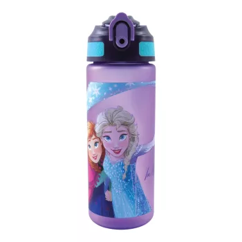   Disney Jégvarázs Modern Magic műanyag matt szívószálas kulacs 600 ml