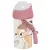 Disney Bambi Cute műanyag szívószálas kulacs akasztóval 500 ml
