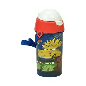   Disney Verdák Lightyear műanyag szívószálas kulacs akasztóval 500 ml