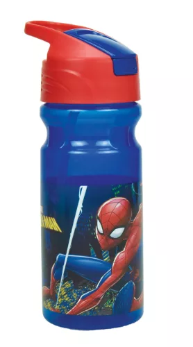 Pókember Dangled műanyag szívószálas kulacs 500 ml