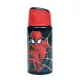 Pókember Dark alumínium szívószálas kulacs akasztóval 500 ml