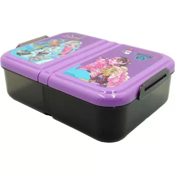   Monster High Clawsome több rekeszes uzsonnás doboz, szendvicsdoboz