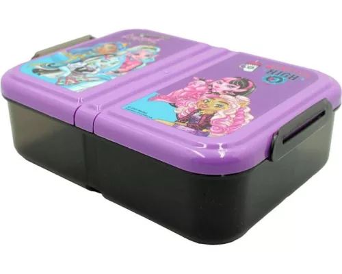 Monster High Clawsome több rekeszes uzsonnás doboz, szendvicsdoboz
