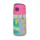 Fisher-Price Animals Unicorn Cute műanyag szívószálas kulacs akasztóval 350 ml