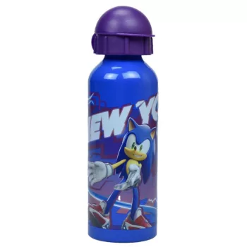   Sonic a sündisznó Get Me alumínium kulacs ivókupakkal 520 ml