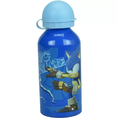 Sonic a sündisznó Prime alumínium kulacs ivókupakkal 400 ml