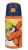 Naruto Fire Orange alumínium szívószálas kulacs akasztóval 500 ml