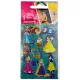 Disney Hercegnők Shining Blue hologrammos matrica szett