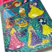 Disney Hercegnők Shining Blue hologrammos matrica szett