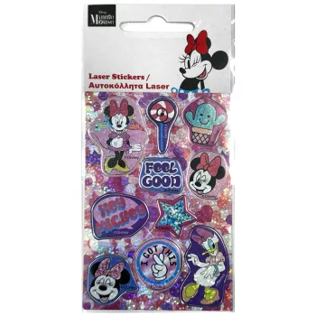 Disney Minnie Feel Good hologrammos matrica szett