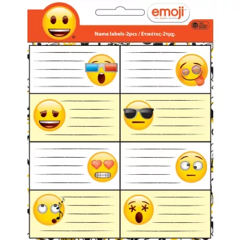 Emoji Fun füzetcímke 16 db-os