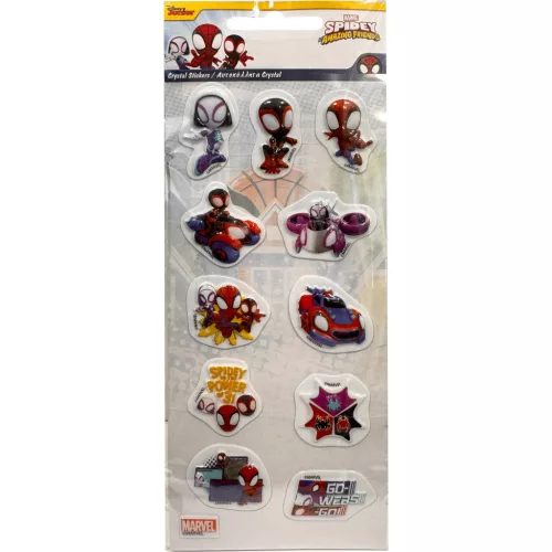 Pókember Spidey bubble matrica