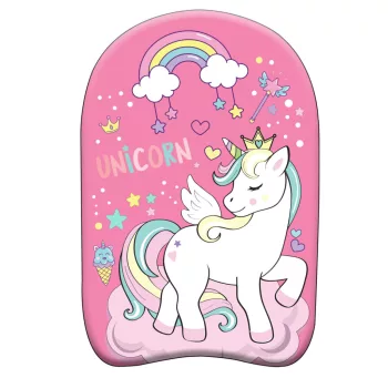 Unikornis Dreamy kickboard, úszódeszka 45 cm