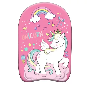 Unikornis Dreamy kickboard, úszódeszka 45 cm