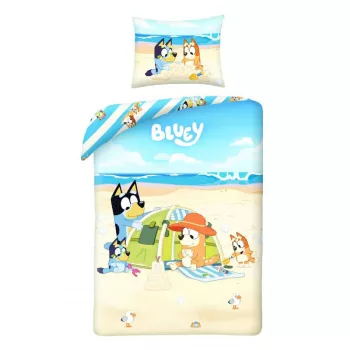 Bluey Beach ágyneműhuzat 140×200cm, 70x90 cm