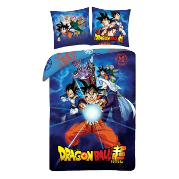   Dragon Ball Kamehameha ágyneműhuzat 140×200cm, 70×90 cm microfibre