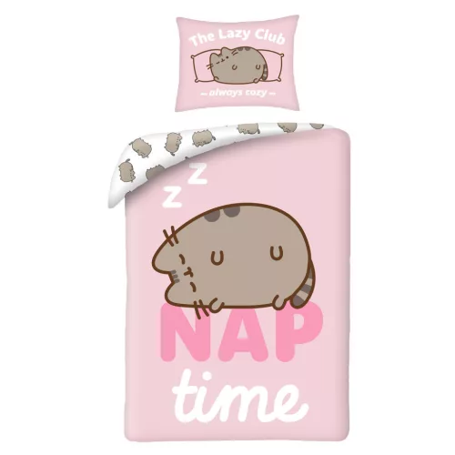Pusheen Nap Time ágyneműhuzat 140×200cm, 70×90 cm microfibre