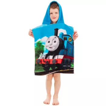   Thomas és barátai Adventure törölköző poncsó 50x115 cm