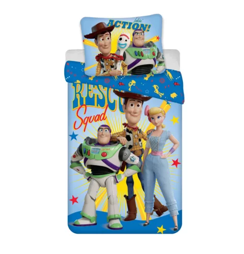 Disney Játékháború Rescue Squad ágyneműhuzat 140×200cm, 70×90 cm