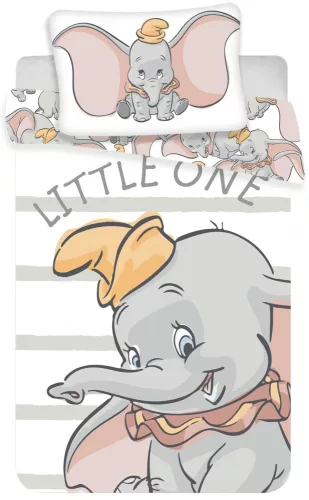 Disney Dumbo Little One gyerek, ovis ágyneműhuzat 100×135cm, 40×60 cm