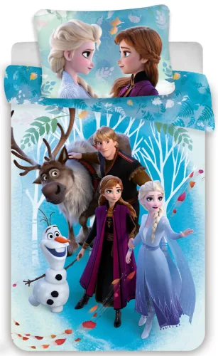 Disney Jégvarázs Whispering Wind gyerek, ovis ágyneműhuzat 100×135cm, 40×60 cm