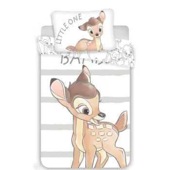  Disney Bambi Little One gyerek, ovis ágyneműhuzat 100×135cm, 40×60 cm