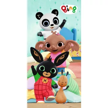   Bing Happy Friends fürdőlepedő, strand törölköző 70x140 cm