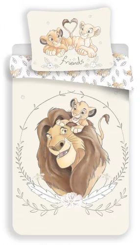 Disney Az Oroszlánkirály Simba ágyneműhuzat 140×200cm, 70×90 cm