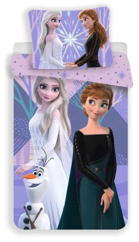 Disney Jégvarázs Sisters Love ágyneműhuzat 140×200cm, 70×90 cm