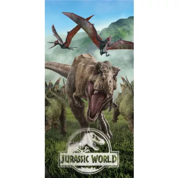   Jurassic World Forest fürdőlepedő, strand törölköző 70*140cm